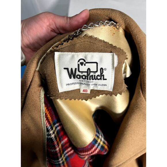 VTG 60's Woolrich Womens Toggle Pea Coat Size 40 - Picture 13 of 15